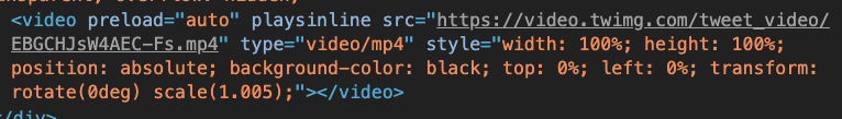 HTML element corresponding to uploaded GIF